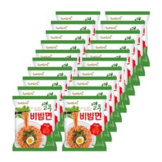 열무비빔면