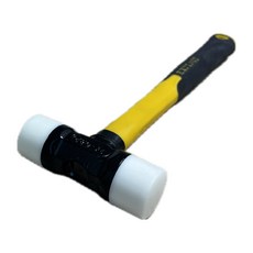 무반동 망치 두경32mm 고무 플라스틱 양용 무진동 우레탄 캠핑 제품 조립 칼블록작업 타일작업 마루작업 판금, 1개, 무반동망치TF032