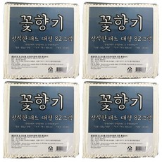 정직한패드 꽃향기 대형(76x60cm) 82g x 100매 애견 강아지 배변패드, 25개, 4개입 - 강아지두꺼운패드