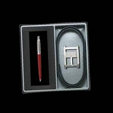 어디서 샀어 세련된 파카볼펜 소가죽 벨트 선물세트 볼펜 93000EA