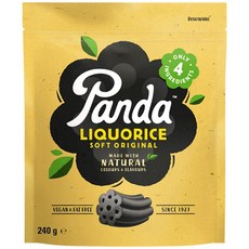 Panda Natural Original Liquorice 240g 팬더 내추럴 오리지널 감초 240g, 1개