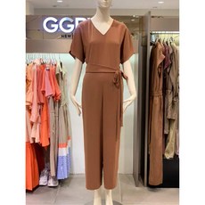 [현대백화점]GGPX New. 브이넥 반팔 점프슈트 (GKB6OR741F)