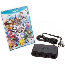 Nintendo 큰 난투 스매시 형제 for Wii U 닌텐도 게임 큐브 컨트롤러 연결 탭 세트, 상품명참조