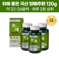 위에 좋은 국내산 양배추 환 정 알약 건강환 국산 양배추분말 동결건조 효능 추천 위 장 보호 운동 건강 소화 도움 식이섬유 비타민 고농축 부모님 위양배추 영양제, 120g X 8개