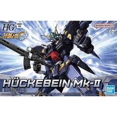 반다이 오리지널 게임 HG HUCKEBEIN MK2 액션 피규어 조립 모델 장난감 소장용 장식품 어린이 선물, original box, 14cm