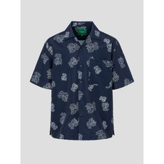 빈폴멘 Green 선데이플래닛 반소매 셔츠 네이비 BC4465NK2R 380973