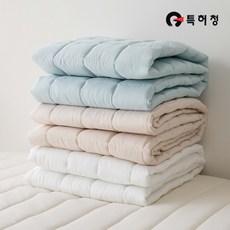 오렌지베딩 맞춤 인견 100 시원한 여름 고정밴딩 침대패드 3colors, 화이트_K+SS 270X200