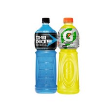 파워에이드 1.5L 6입+게토레이 1.5L 6입 총 12입, 1세트