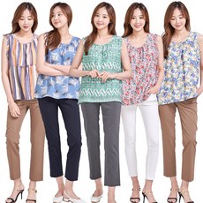 이라인 1413 커넥트 그린인견 민소매티셔츠 (~2XL) - 이미지 5