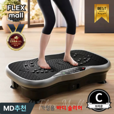 플렉스몰 덜덜이 가정용 다이어트 유산소 실내운동 홈트 전신 전동 진동 운동기구 바디슬리머 C 상품 이미지