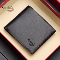 CROCODILE Versace / 베 르 사체 남성 롱 지퍼 메 두 사 로고 지갑 V93129 S [홍콩 창 고] 블랙