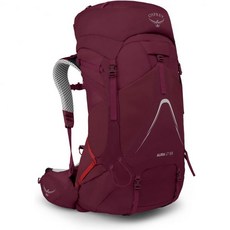 Osprey Aura AG LT 65L 여성용 백팩 백팩 KoseretDarjeeling 스프링 그린 WML, Purple, WM/L, Purple