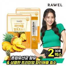 웰업 파인애플 발효효소, 90g, 2개