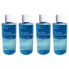 식물나라 제주 탄산수 딥 립 앤 아이 리무버 300mL, 4개 - 과일나라리무버