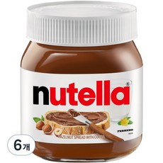 누텔라 스프레드, 370g, 6개 370g, 6개