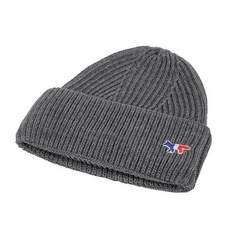 [메종키츠네] 울 비니 DU06120KT1022 GREY MELANGE [MAH002gr]