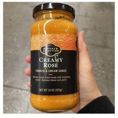 프라이빗 셀렉션 크리미 로제 토마토 앤 크림 소스 425g 4팩, 4개
