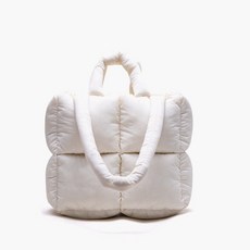 민티즈 빅사이즈 패딩백 퀼팅 버킷백 보부상가방