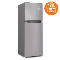 창홍 저소음 1등급소형냉장고, 138리터2도어/ORD-138B0S(메탈실버)