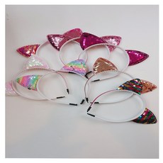 유아고양이머리띠