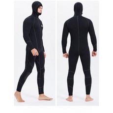 잠수복 스쿠버 스노클링 해녀복 서핑복 해루질 수영, F. 7MM 두께 일체형 / 헤드