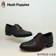 *Hush Puppies 허시파피* <남성구두 인기상품> 투톤 배열로 세련된 스타일 가볍고 발이 편한 남성 소가죽 사피아노 정장구두 세미정장화 -동아수성- - 허시파피