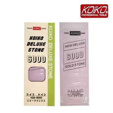 코이코 숫돌 6000방 숯돌 칼갈이, 1, 1개