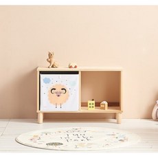 친환경고무나무3단선반책상