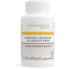 Integrative Therapeutics 인테그라티브 Cortisol Manager Allergen Free 30 CAPS, 1개, 30개