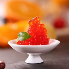 okyaios 프리미엄 러시아산 철갑상어 캐비어, 3개, 홍캐비아220g