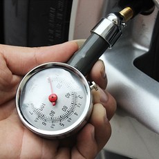 자동차 공기 주입기 타이어 게이지 타이어 용품, 컴팩트 압력계