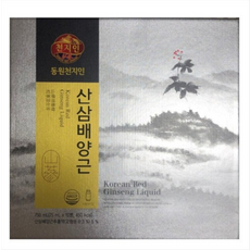 (정품)동원천지인 산삼배양근 선물세트 75ml 30병