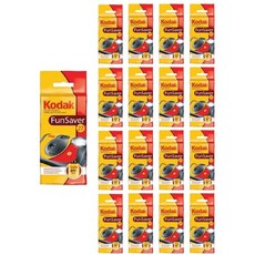 20x Kodak Disposable Camera FunSaver Flash 35mm Film One Time Use PROD110026610, 상세 설명 참조0, 상세 설명 참조0