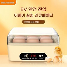 전자동 계란 부화기 수조식 자동 알 부화기 소형 가정용 인큐베이터, 1개, 온도습도 24알 전자동 부화기