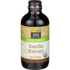 365 에브리데이 (미국직배) 유기농 바닐라추출액 118ml Organic Vanilla Extract 4 fl oz, 1개