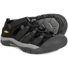 [킨] [정품] KEEN 뉴포트 H2 샌들 블랙 옐로우 빅키즈 여성 (1022838)