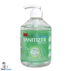 3M 새니타이저 손소독제 500ml, 3M 새니타이저 손소독제 500ml(블루)