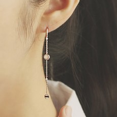 원형자개귀걸이