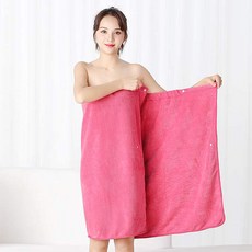 상상홀릭 바스드레스 3초가운 골프 랩 가운, 크림