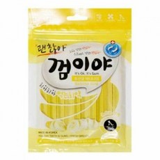 애견간식 괜찮아 껌이야 1팩 100g 바나나 (WB02620), 기본상품 - 괜찮아껌이야