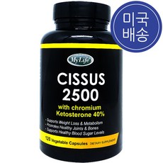 마이라이프 시서스 2500 크롬과 케토스테론 40% 120정, 1병