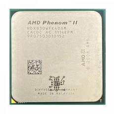 AMD Phenom II X4 830 쿼드 코어 CPU 프로세서 HDX830WFK4DGM 소켓 AM3 2.8 GHz