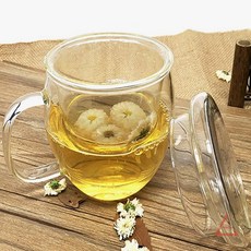 별추샤인 다인 내열유리 티머그 450ML 투명머그컵