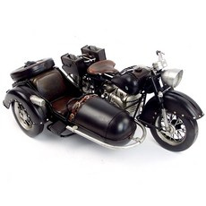[JS멀티샵] 제2차 세계대전 독일 오토바이 BMW R71 다이캐스트 인테리어 장식품
