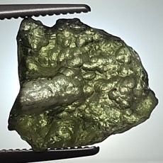 운석 METEORITE 몰다바이트 MOLDAVITE 충격암 2.75ct 체코 2ct8