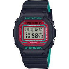 카시오 DW-5600TF19-SET 남성용 시계 트랜스포머 콜라보레이션 모델 G-SHOCK x 모델