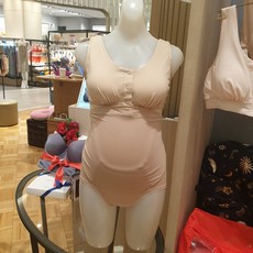 (백화점 정품)마더피아 [와코루 마더피아] 임신 전후 임부 노 와이어 브라 +복대 (RBR8666+RGR8002)