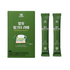 Shilla Myunggua 抹茶拿鐵沖泡飲隨身包, 20g, 10條, 1盒