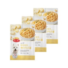 바우와우 치즈볼 100g x 3개 강아지 애견 간식