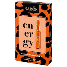 생기있는 래디언트 피부를 위한 활력 넘치는 알개 추출물이 촉촉하고 보호해주는 BABOR 에너지 앰플 세럼, 1